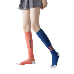 Tất Thể Thao Nữ Cao Đến Bắp Chân Giảm Béo Chân Chạy Bộ Thể Dục Yoga Tất Co Giãn Chất Lượng Cao Mùa Hè Chuyên Nghiệp