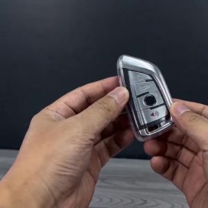 Clear TPU Car Key Case ForMercedes-Benz GLA GLB GLC GLS EQA EQB EQC Class Key Fob Cover Protector Shell Auto Accessories