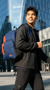 KAMARU HART Backpack - Water Resistant - 10 Load Capacity - Adjustable Straps - High Load Capacity - Optimal Dimensions - Organized Spaces - For School Work Travel Everyday Use