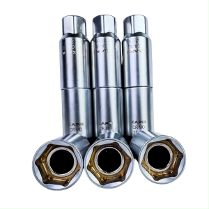 Mata sock busi 21mm magnet 3/8inch 6pt xapr KB21 kunci busi Racing mewah kualitas bengkel resmi