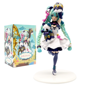 Bandai | 2026 Hot Anime Figure Cherry Blossoms Dress Action Figures Kawaii Swimsuit Vocaloid PVC Collectible Model Toys Girl Gift