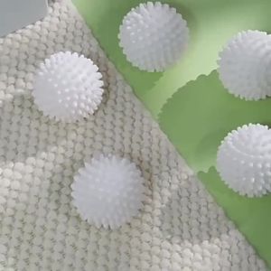 Anti-wrap laundry ball round pure white magic cleaning drum washing machine laundry dryer balls washing machine cleaner