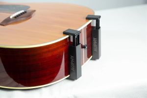 IRIN | Adjustable Clamp‑on Guitar Stand Upright Acoustic Guitar Holder Instrument Support Rack for On‑site Performance Practice Storage