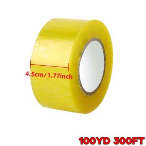 Transparent Yellow Transparent White Tape for Express Packaging of Large Rolls and Thick Box Sealing Yellow Tape