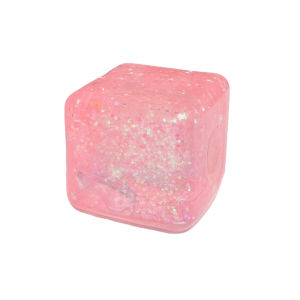 Bandai | Slow Rebound Squishy Maltose Cube Polar Light Colorful Stress Decompression Toy Anti Stress Vent Ice Cube Squeeze TPR 1/2/3P