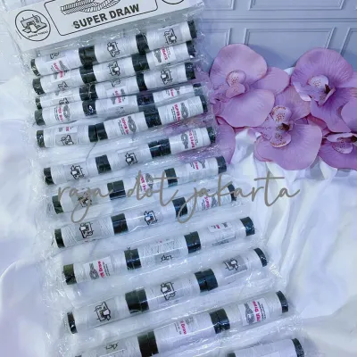 benang jahit warna hitam atau benang warna super draw isi 36pc