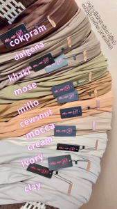 ROK PLISKET PREMIUM TERBARU COD/BEST SELLER DENGAN LABEL ACRYLIK 20 WARNA ROK PLISKET HYGET PREMIUM TEBAL TERLARIS AINA HIJAB