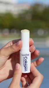 SADOER Collagen Lip Balm Moisturizing Anti Cracking Brightening Repair Nourishing Hydrating Lipstick Lips Skin Care Face Product