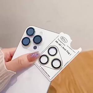 Aluminium Alloy Protector for iPhone 17 Camera Lens Protector iPhone17 HD Tempered Glass Cover Metal Lens Screen Protective Ring