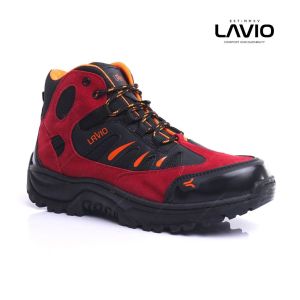 Sepatu Pria Safety Boots High Premium Quality Pascal Booster Mood Hiking Proyek Outdoor Touring Anti Licin
