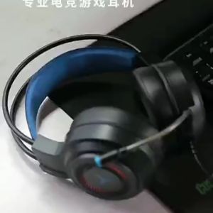Cool Wired Headphones With Microphone Headset Gamer PC Headphone Headband Stereo Game Earphone For Phone/Laptop/Tablet