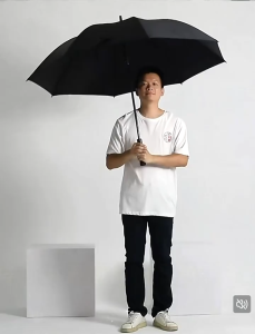 Automatic Umbrella Long Handle Reinforced And Thickened Large Umbrellafully Automatic