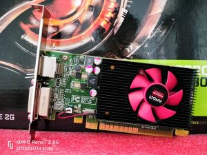 การ์ดจอ AMD Radeon R5 340X 2GB  ( DVI + DP ) การ์ดจอ ขายาว เหมาะสำหรับเคสใหญ่ ใช้งานปกติ  สภาพสวย