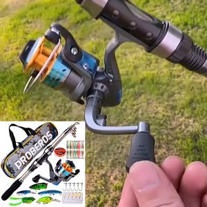Pointing Long cast sea rod set 1.8m throwing rod fishing reel fishing rod bag combination sea fishing rod set