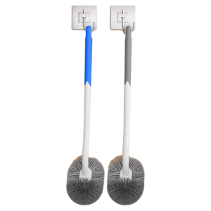 No-dead-corner Soft Bristle Long-handle Toilet Brush