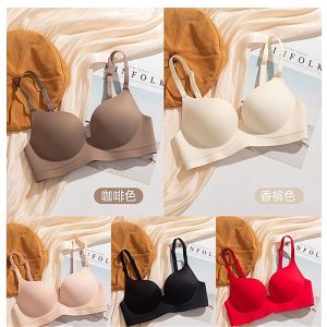 สำหรับความสะดวก บราดันทรง เสื้อสาย บราไร้ตะเข็บ ใส่สบายไร้รอยต่อ บราระบายอากาศได้ดี ชุดชั้น สุขภาพต้านแบคทีเรีย