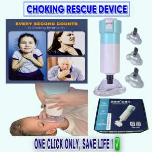 Anti Choking Device Choking Rescue 1 click Save Life Heimlich