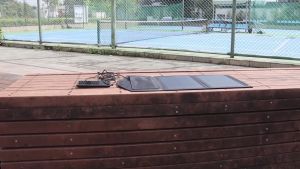 Solar Panel Charger With Adapter Waterproof Cable Solar Charger Integrated USB Solar Panel Portable Outdoor Generator