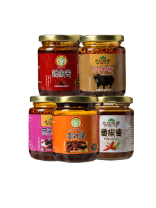 Tibet Changdu Mangkang Speciality Hot Beef Pepper Sauce Rice Dressing Sichuanese Spicy Sauce Medium Spicy Flavor