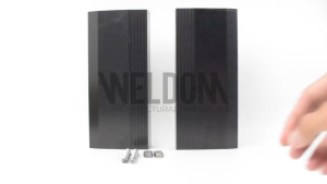 Pull Handle Tarikan Pintu Aluminium Swing / Bambu WELDOM – Handle Kotak dan Bambu