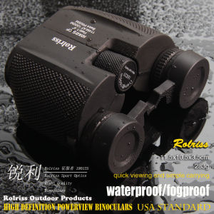 กล้องโทรทรรศน์ขนาดเล็กแบบมีเลนส์สีเขียวความละเอียดสูง Rolriss TD35C ขนาดเล็ก น้ำหนักเบา พร้อมระบบฝน
