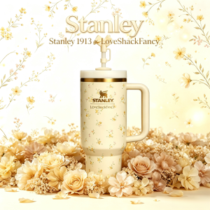 Stanley 1913 x LoveShackFancy Quencher® H2.0 FlowState™ Tumbler - Lemon Haze