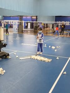 Badminton Training Sweeper Ball collector Collect specialized tools for badminton training coaches and gyms