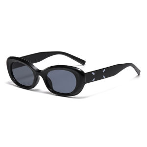 JN IMPRESSION แว่นตากันแดดกรอบขนาดเล็กสี่เหลี่ยมสำหรับขับรถที่บังแดดแสงแดดแว่นตากันยูวีสำหรับถ่ายภาพแนวสตรีทแบบคู่รัก