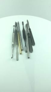 Rhinoplasty nasal bone file cosmetic  stainless steel bone rub nasal cavity tool mesh teeth file single head double head