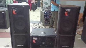 Subwoofer Aktive Karaoke KX-212 Audio One 12inch Aktif Super Bass Karoke 800watt Garansi | DMS