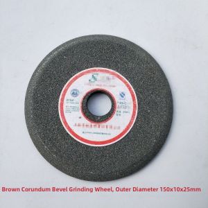 Brown Corundum Single Green Carbon White Corundum Slanted Wheel Abrasive Disc