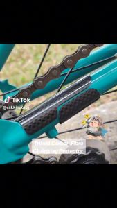 Rakki Sports Chainstay Protector for Trifold Bicycle Carbon Fibre Brompton Pikes 3sixty