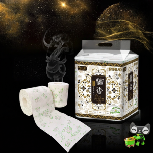 Nikko Incense Soluble Toilet Paper Coreless Roll Toilet Tissue Paper Household Hygienic Paper Imported 3 Layers Quantity Pack