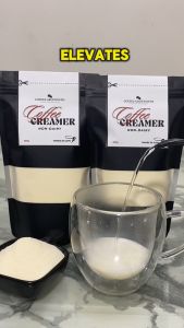 200g Non-Dairy Coffee Creamer – Smooth Creamy & Customizable | Makes 20 Cups | Resealable Pouch for Freshness