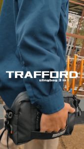 KAHASIL Tas Selempang Sling Bag Pouch Handbag Clutch Pria 3in1 Multifungsi Anti Air KHTS114