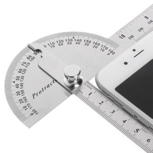 【Local Warehouse】Multi Angle Ruler Stainless Steel Protractor Measuring Instruments Metal Angle Finder Carpenter Tools Angle Meter Goniometer Angle-Ruler