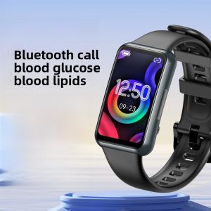 TAIHANGHUA | Non-Invasive Smart Fitness Tracker Watch Blood Pressure Monitoring Heart Rate Monitor Temperature Sensor Bluetooth Call Function