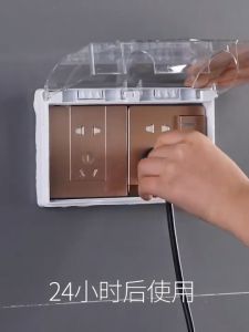 Tempel Tutup Pengaman Cover Penutup Type 86 Stop Kontak Dinding Tutup Pelindung Colokan Pengaman Stop Kontak