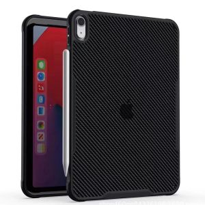 HEXDRAGON Carbon Fiber Patterned Transparent No Cover Case: The Ultimate iPad Protection
