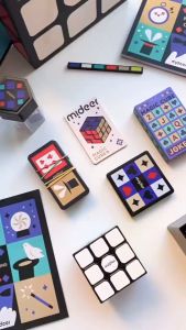 Đồ chơi ảo thuật 36 trò cho bé Mideer Conundrum Cube Magic