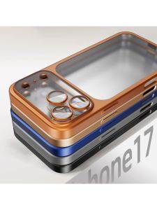 Ultra-Thin Matte Frosted iPhone 17 pro Max Case Mens Skin-like Full Cover Anti-Fall Protection Shell for Apple Phones