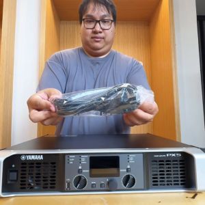 YAMAHA PX5 เพาเวอร์แอมป์คลาส D 2 แชนแนล กำลังขับ 800 วัตต์ที่ 4 โอห์ม (ของแท้ 100%) AT Prosound