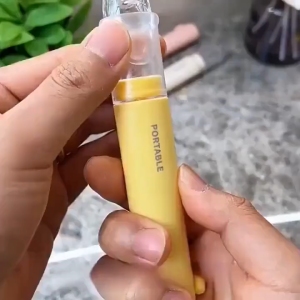 BECORATE Portable 2-in-1 Toothbrush Set Toothpaste Storage Case Travel Mini Soft Bristle Toothbrush