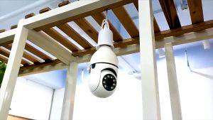 Garansi 30 Tahun: CCTV Lampu Kamera 8MP Memory Card Bohlam & IP Camera PTZ HD 1080p 5G WiFi