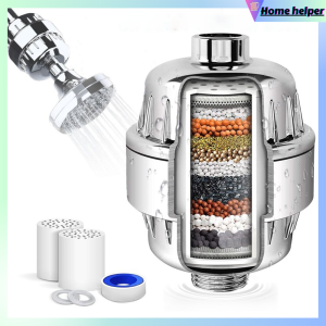 High Output Shower Water Filter to Remove Chlorine Fluoride Heavy Metals Filtered Soften Hard Water for Shower Head