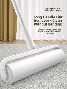 MANJIELI | Hair & Fur Remover Roll Stick Floor And Bed Carpet Cleaner