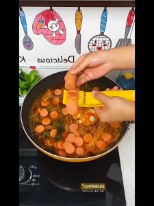 Dụng Cụ Cắt Lát Chuối Xúc Xích Rau Củ Đa Năng Tiện Lợi