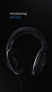 Sennheiser HD 550 Open Back Wired Headphones