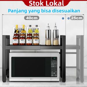 Aksesoris Dapur Praktis: Rak Microwave & Perlengkapan Multifungsi