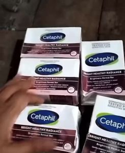 4 pcs Brightness Healthy Reveal Bar Cetaphil Bright Radiance Healthy 100g